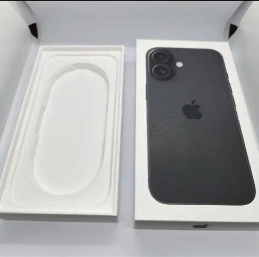 【極美品】IPhone 16ブラック256GBAppleCare保証付き