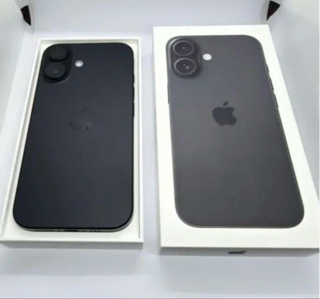【極美品】IPhone 16ブラック256GBAppleCare保証付き