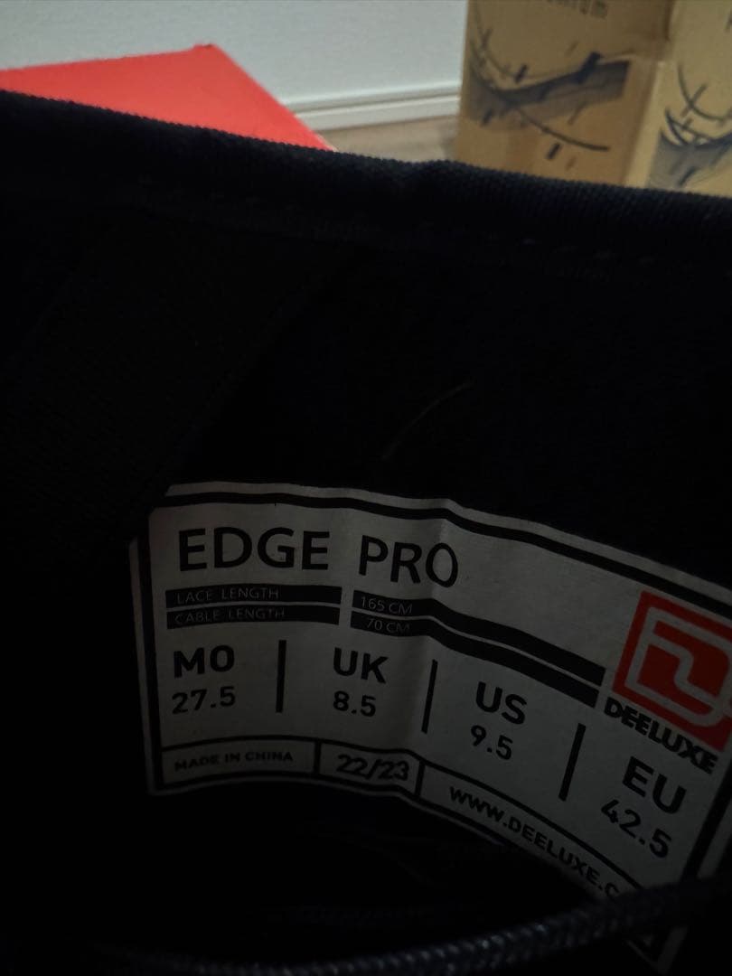 スノーボード DEELUXE EDGE PRO 22-23 27.5cm