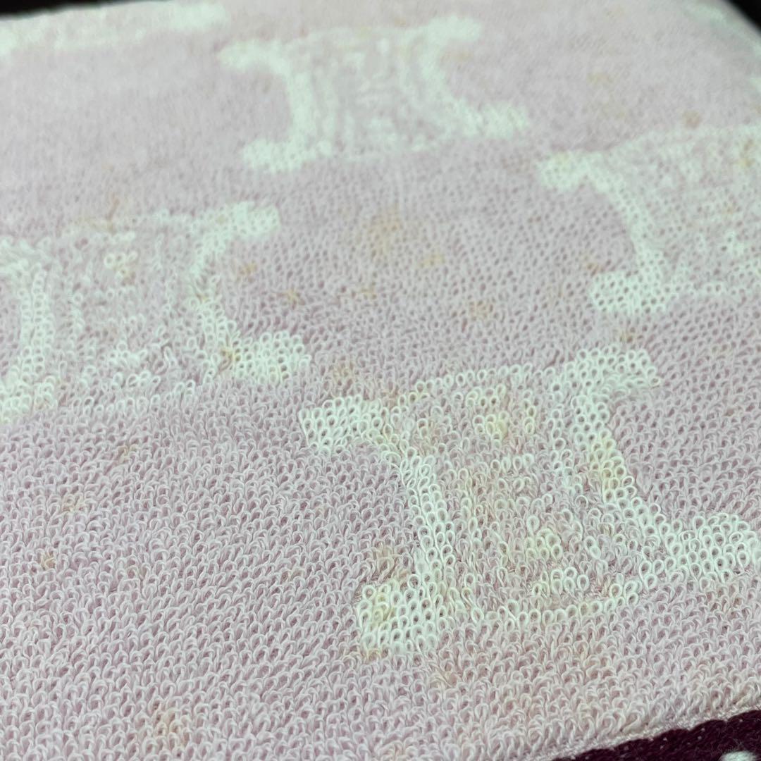 【未使用】CELINE セリーヌ タオルケット ２枚組 マカダム柄 総柄 西川