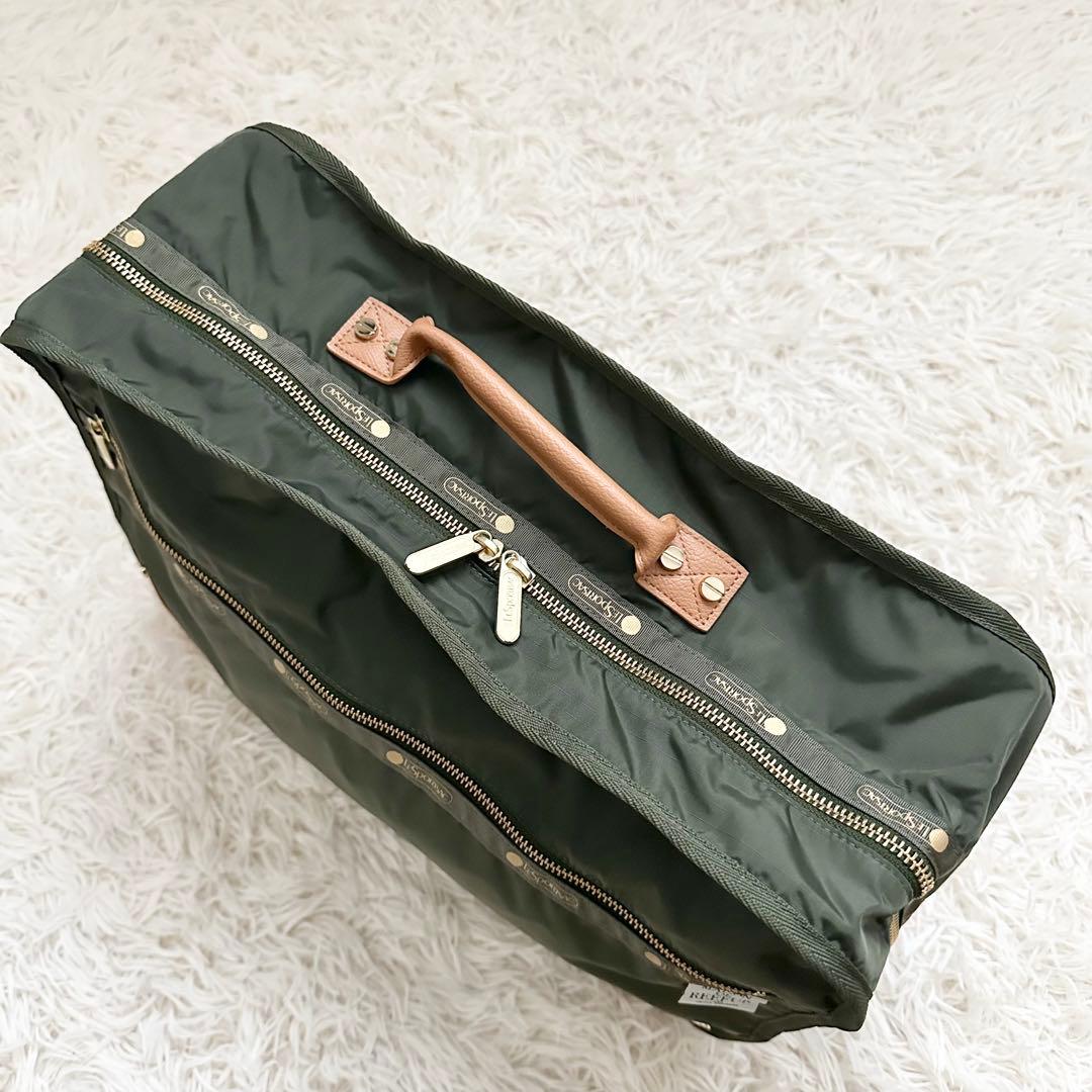 美品✨️レスポートサック メゾンドリーファーコラボ パッキングバッグ カーキ