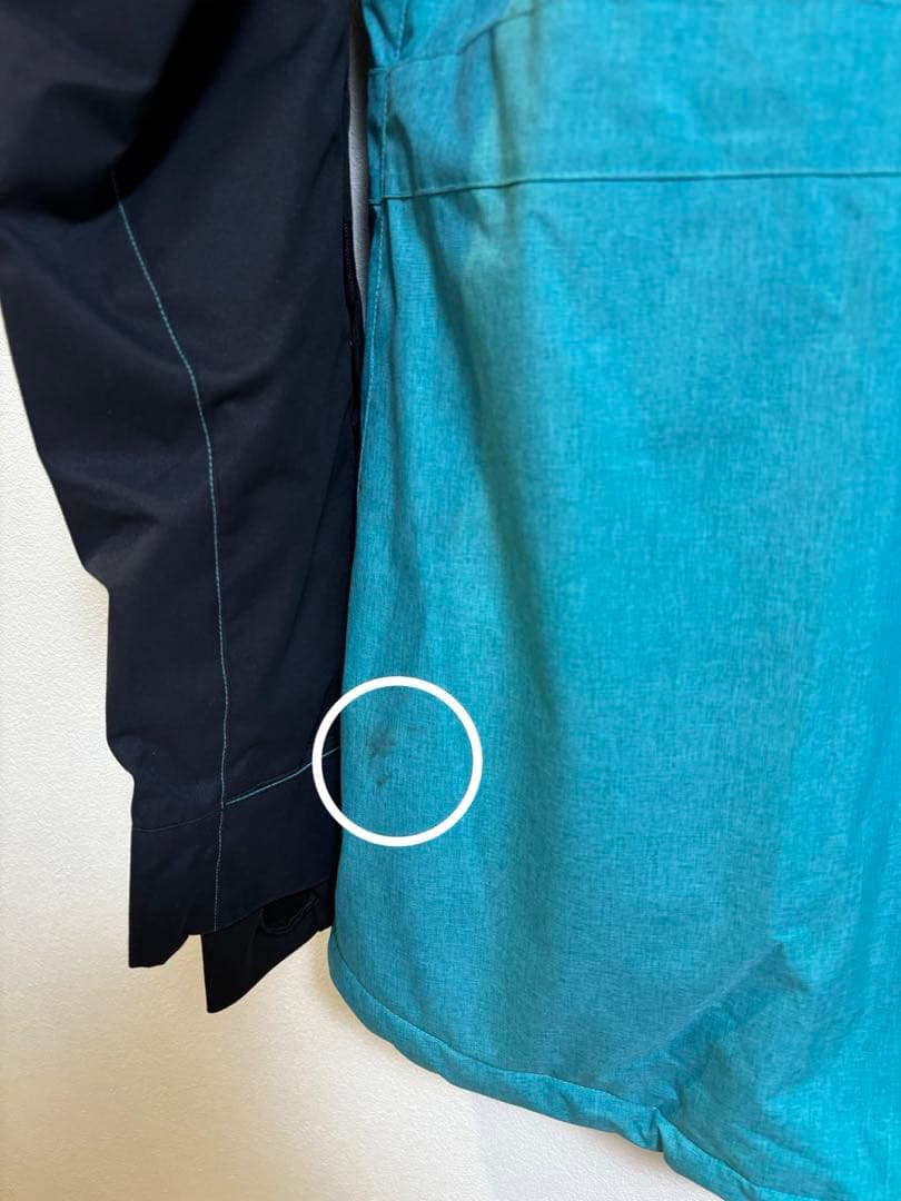 RIDE（ライド）スノーボードウェア ジャケット Sサイズ ブルー×ブラック