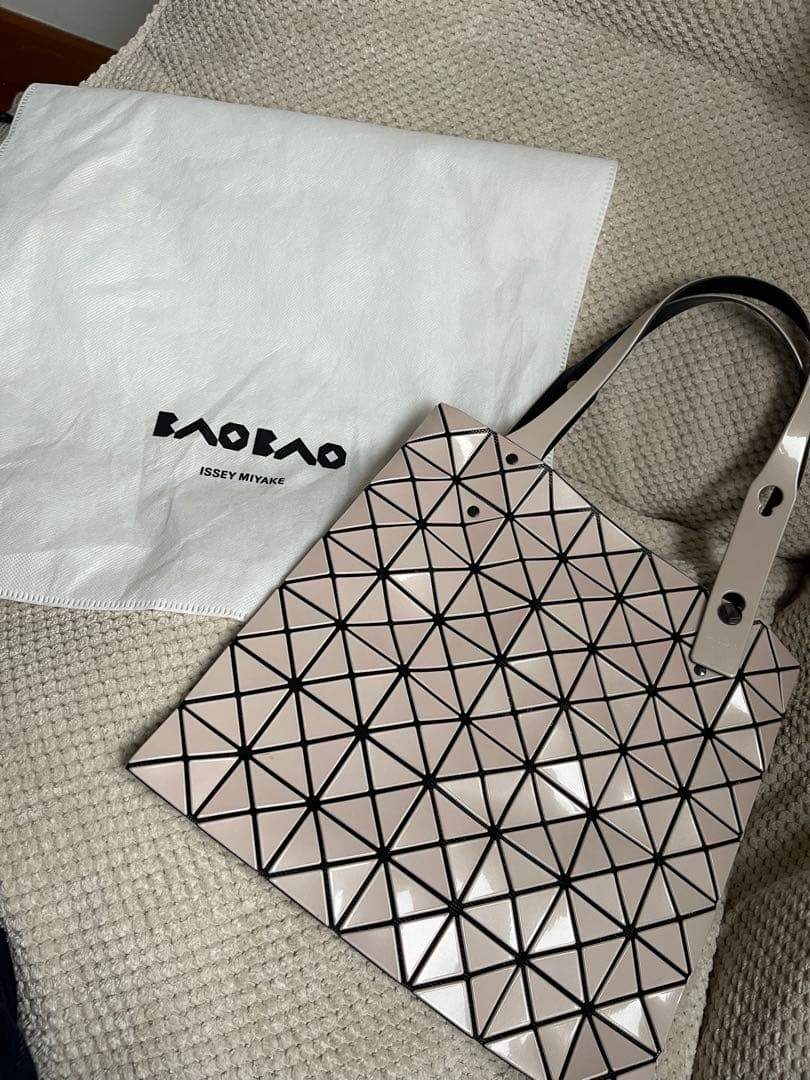 BAO BAO ISSEI MIYAKE ハンドバッグ ピンク