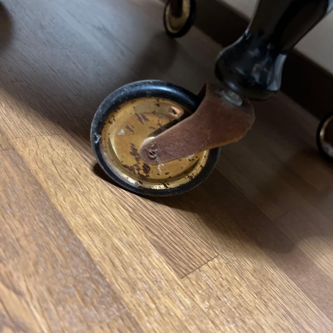 Demain社 アンティーク 象嵌細工 キッチンワゴン イタリア製ドリンクワゴン