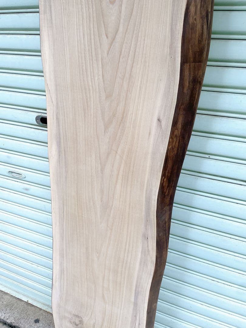 天然　クリ　二枚はぎ　DIY材　木材　天板　テレビ台　無垢材　カウンターテーブル