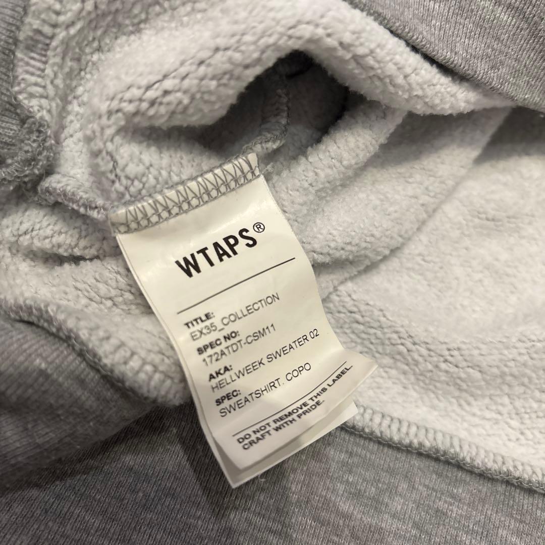 WTAPS SWEATSHIRT グレー スウェット Lサイズ