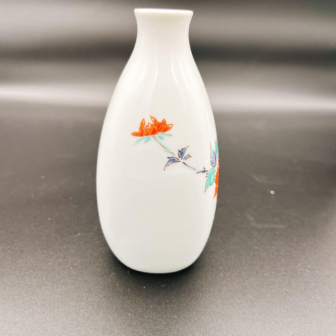 13th Kakiemon Sake Set 13代柿右衛門 錦牡丹 酒器揃