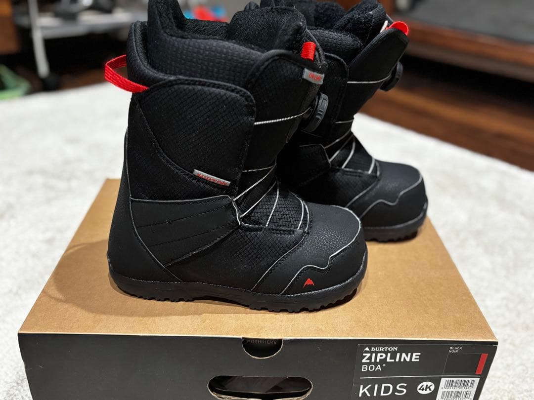 Burton ZIPLINE BOA キッズスノーボードブーツ　サイズ22センチ