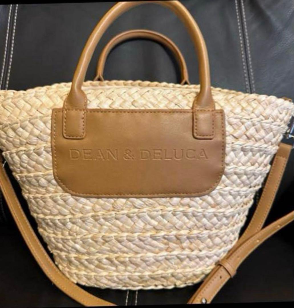 Dean and Deluca カゴバック　保冷バッグ付き(小)