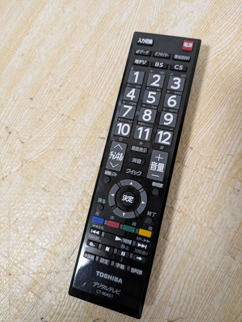 美品 TOSHIBA REGZA 24S12 24インチ 液晶テレビ 24型