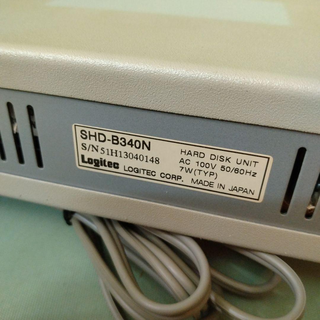 ◆SCSI HDD外付けセット 340M Logitec SHD-B340N