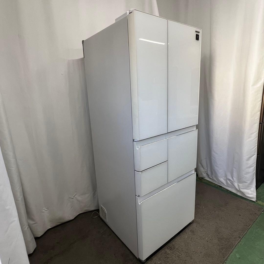 132⭕️冷蔵庫　大型　シャープ　400ℓ-500ℓ 両開き　安い　中古　設置無料