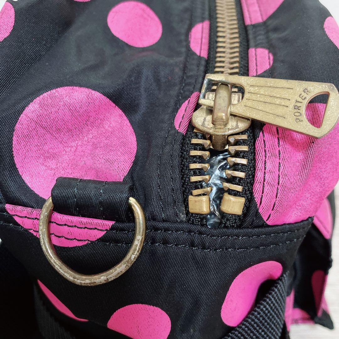 希少✨ポーター　x-girl　XLARGE　ボディバッグ　ドット　草間彌生