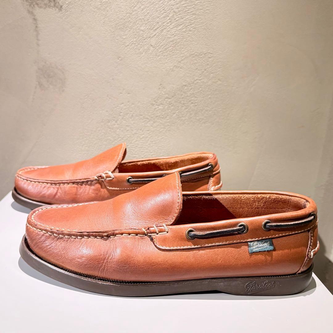 Paraboot CORSE BEAMS別注 モカシン ブラウン