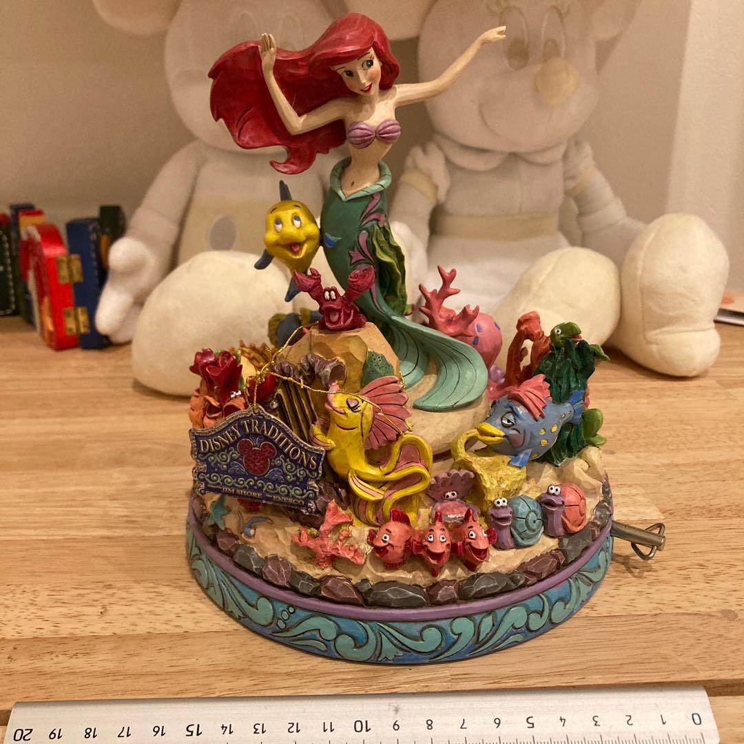 リトルマーメイド アリエル ジムショア トラディション オルゴール フィギュア