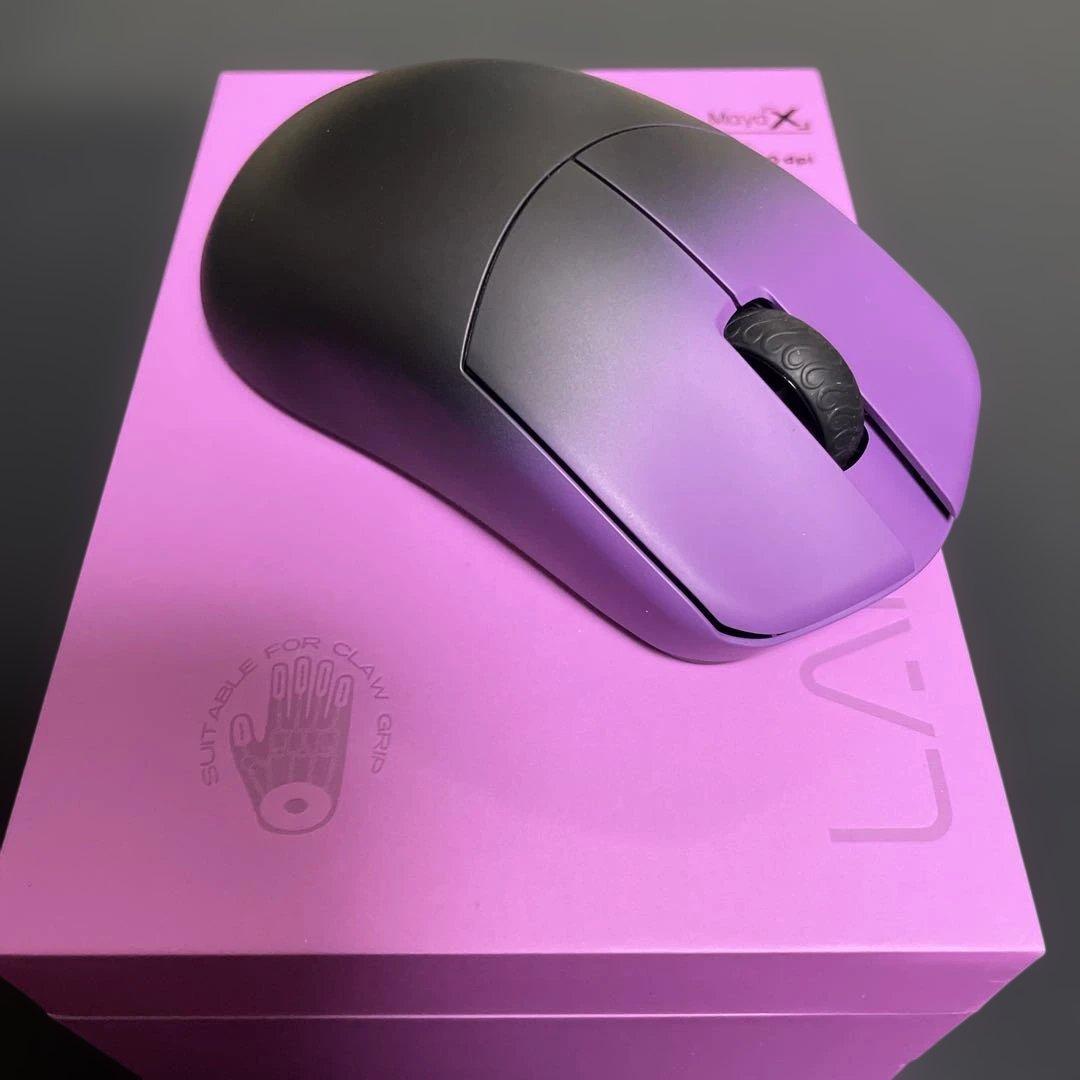 マウス・トラックボール LAMZU Maya X Purple Shadow