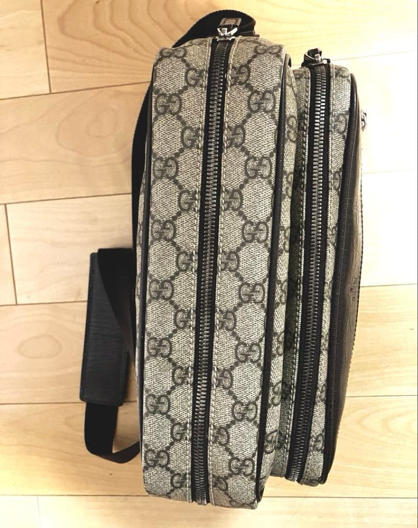 グッチ メッセンジャー ショルダーバッグ GGスプリーム 114531