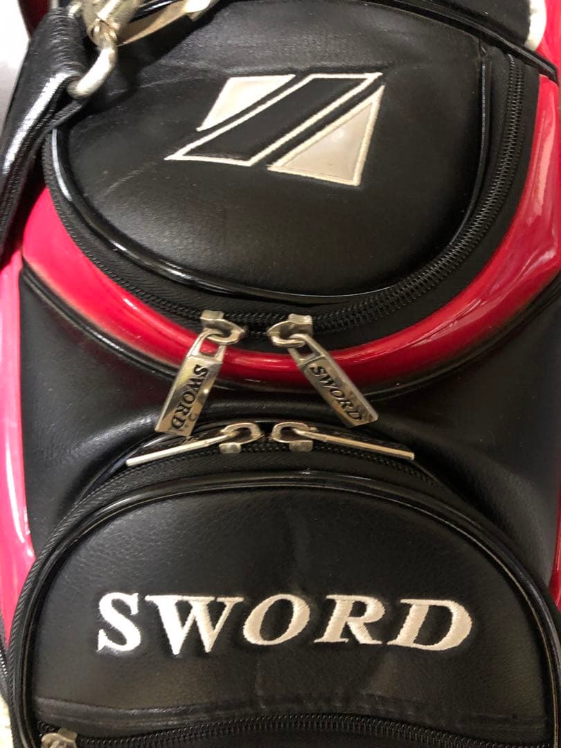 【送料込み】ソード　キャディバッグ　SWORD ゴルフバッグ