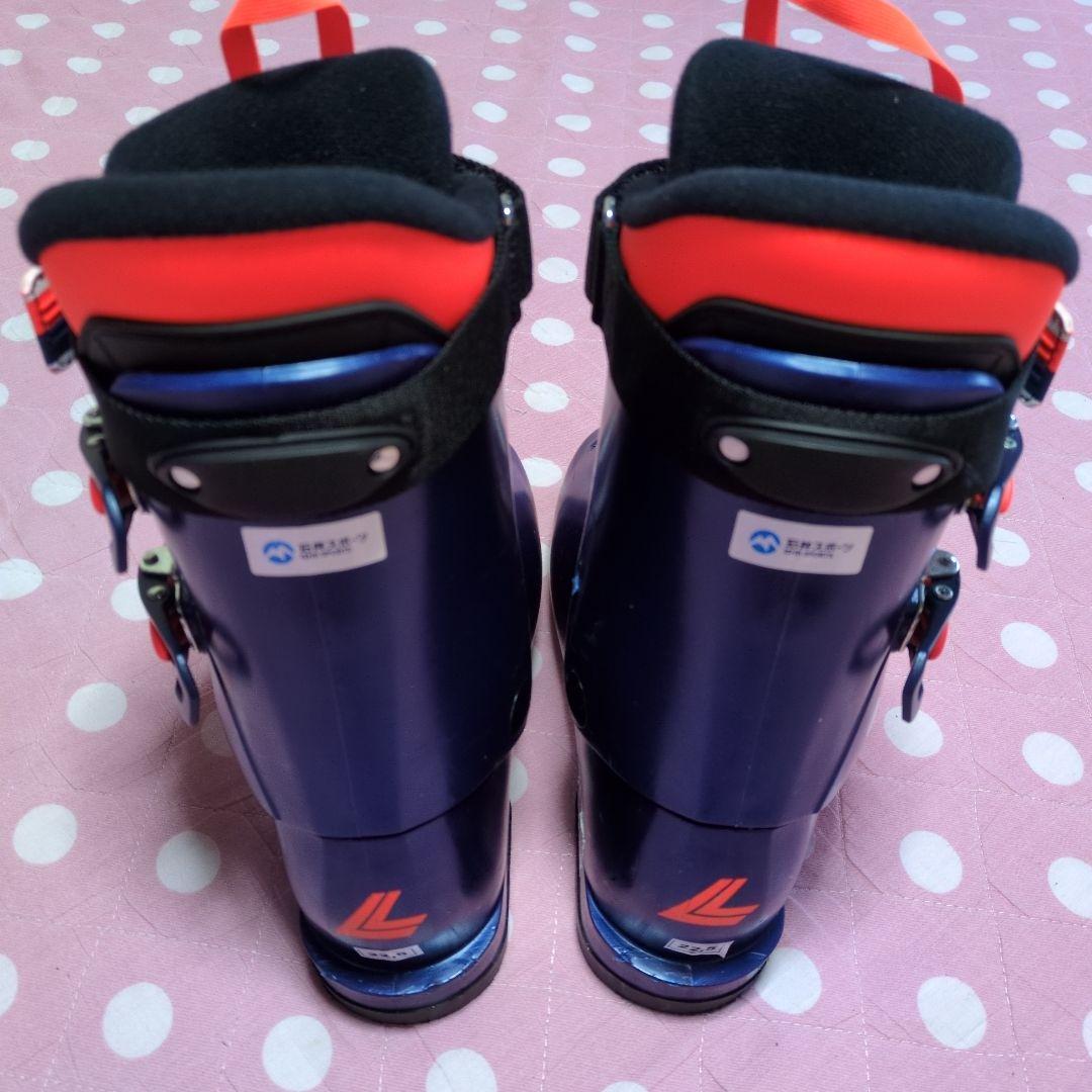 LANGE RSJ 60 子ども用スキーブーツ 青　22.5センチ　美品