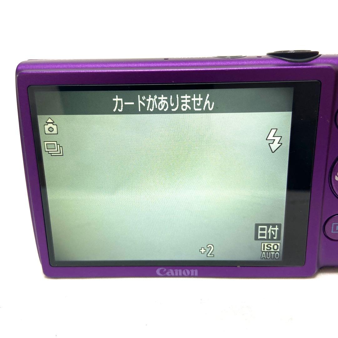 Canon IXY 600F パープル FULL HD PC1676 コンデジ