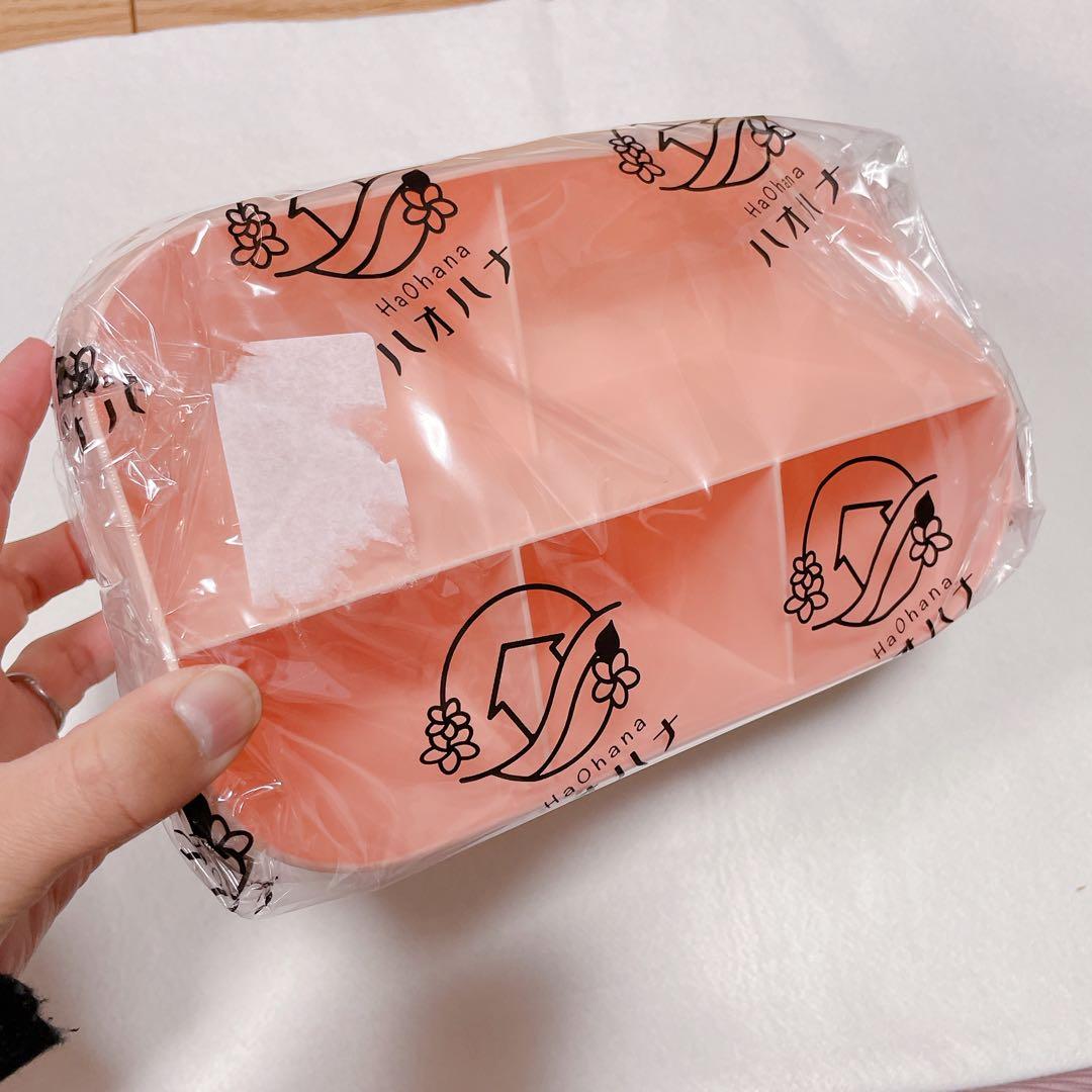 未使用　リモコンラック　小物入れ　ピンク　桃色