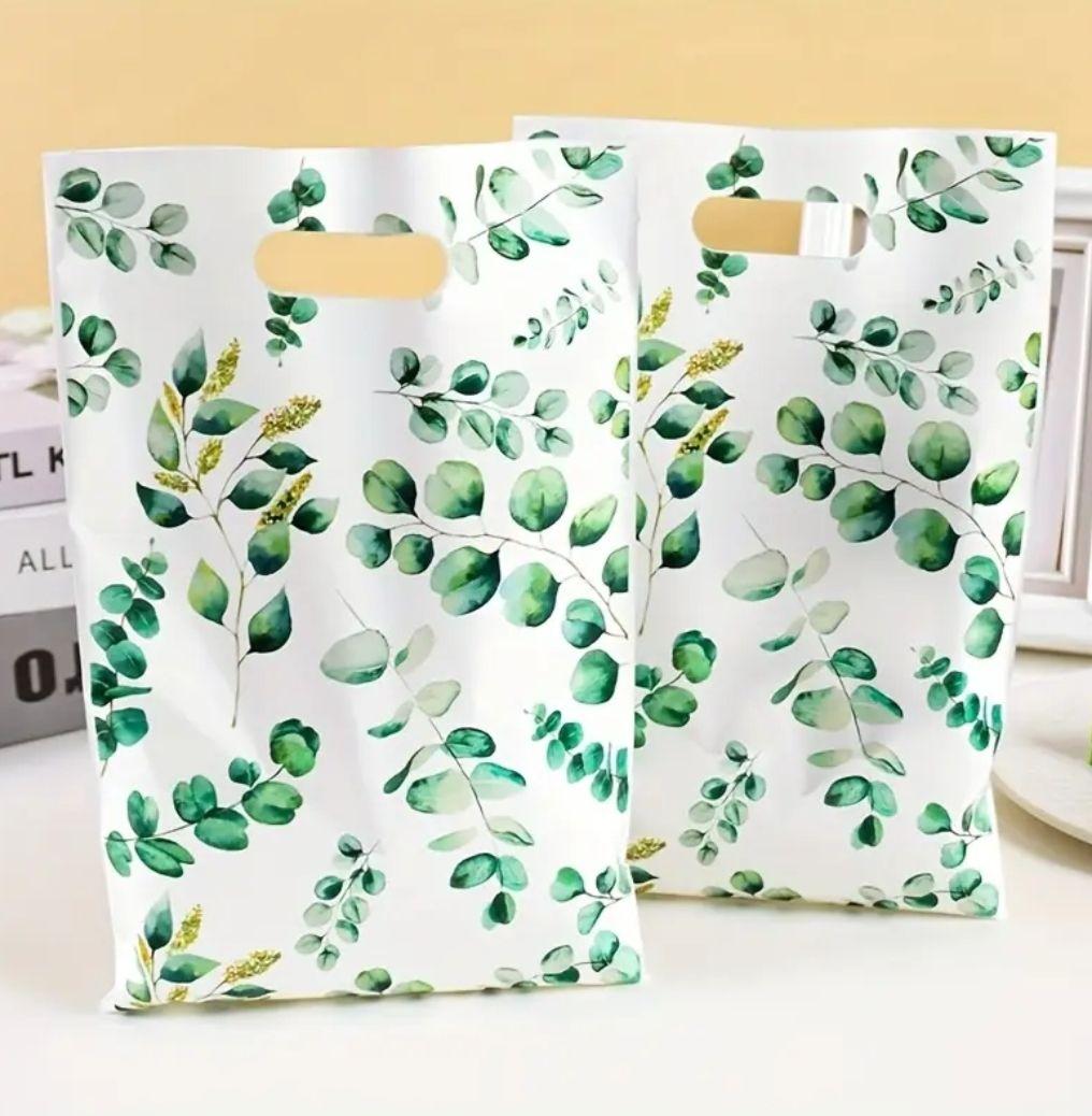 取っ手穴付きギフトバッグ　2柄　計90枚