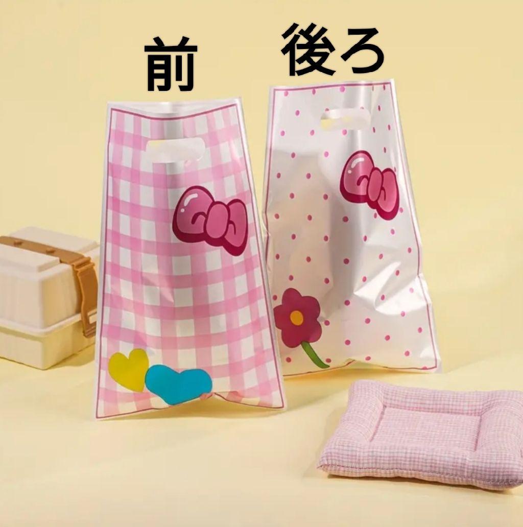 取っ手穴付きギフトバッグ　2柄　計90枚