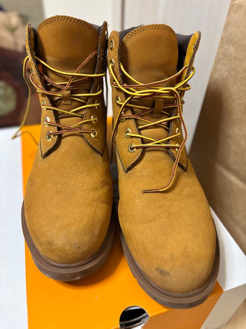 ティンバーランド　3回使用、イエローブーツ、売り切り！