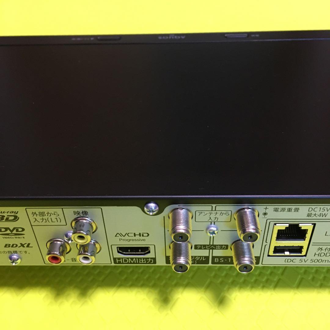 2018年製◆シャープ◆BD-WW1200◆1TB◆2番組同時録画・リモコン