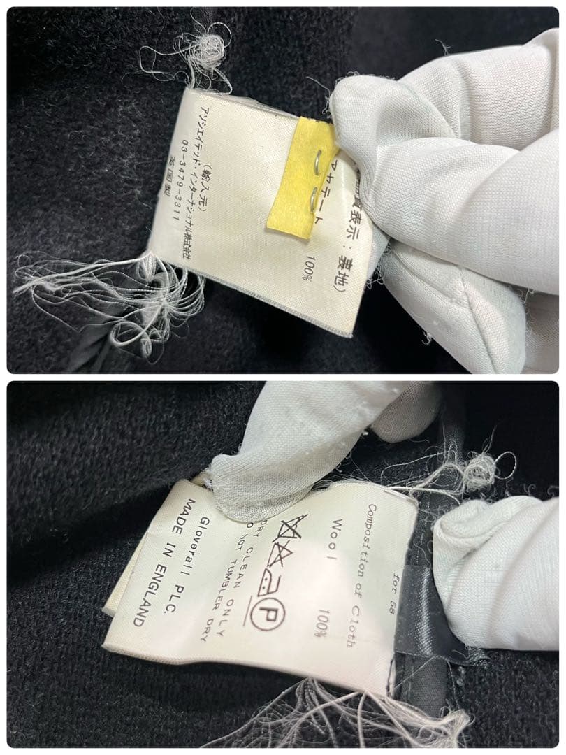 Gloverall グローバーオール　キングストン　ダッフルコート ヘリンボーン