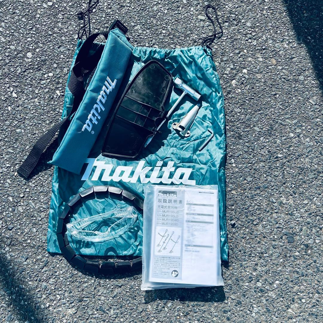 Makita 草刈り機 DCホワイト刃付き
