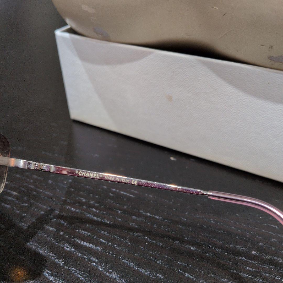 CHANEL クリアレンズ サングラス