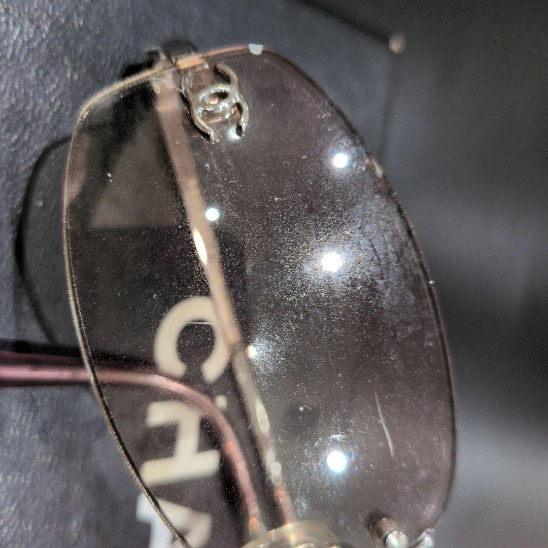 CHANEL クリアレンズ サングラス