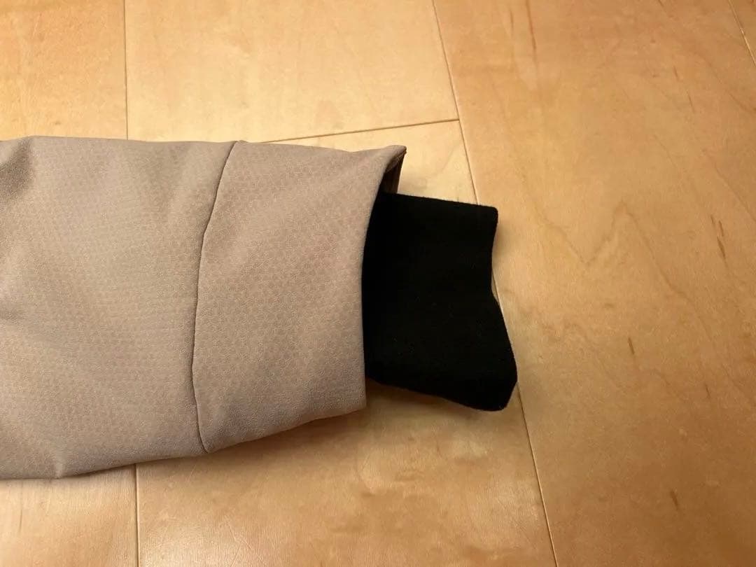 ナンガ、ルコックコラボ　ゴルフウェア ダウンジャケット ベージュ系