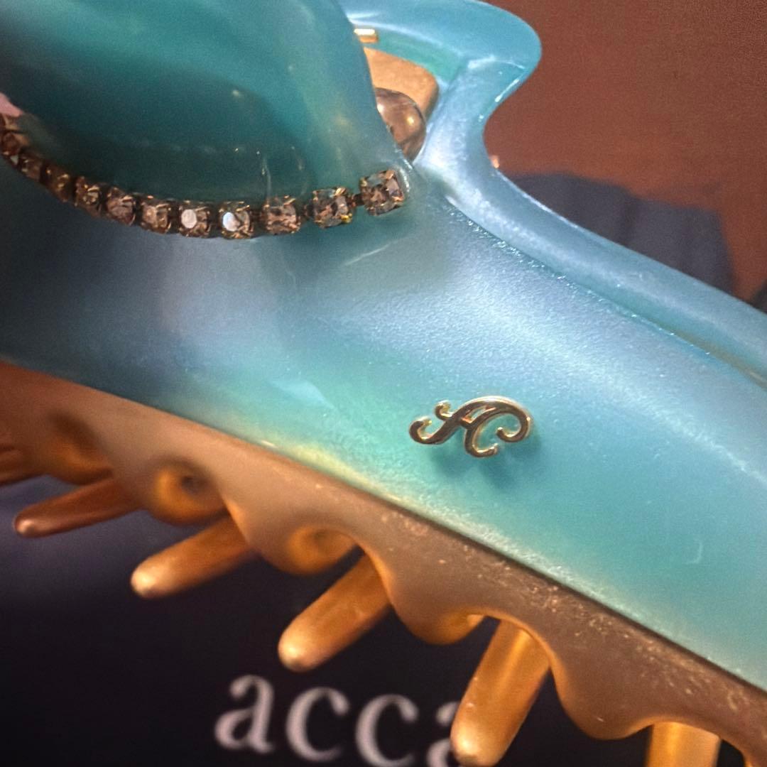 acca ヘアクリップ　ラージサイズ　限定　美品