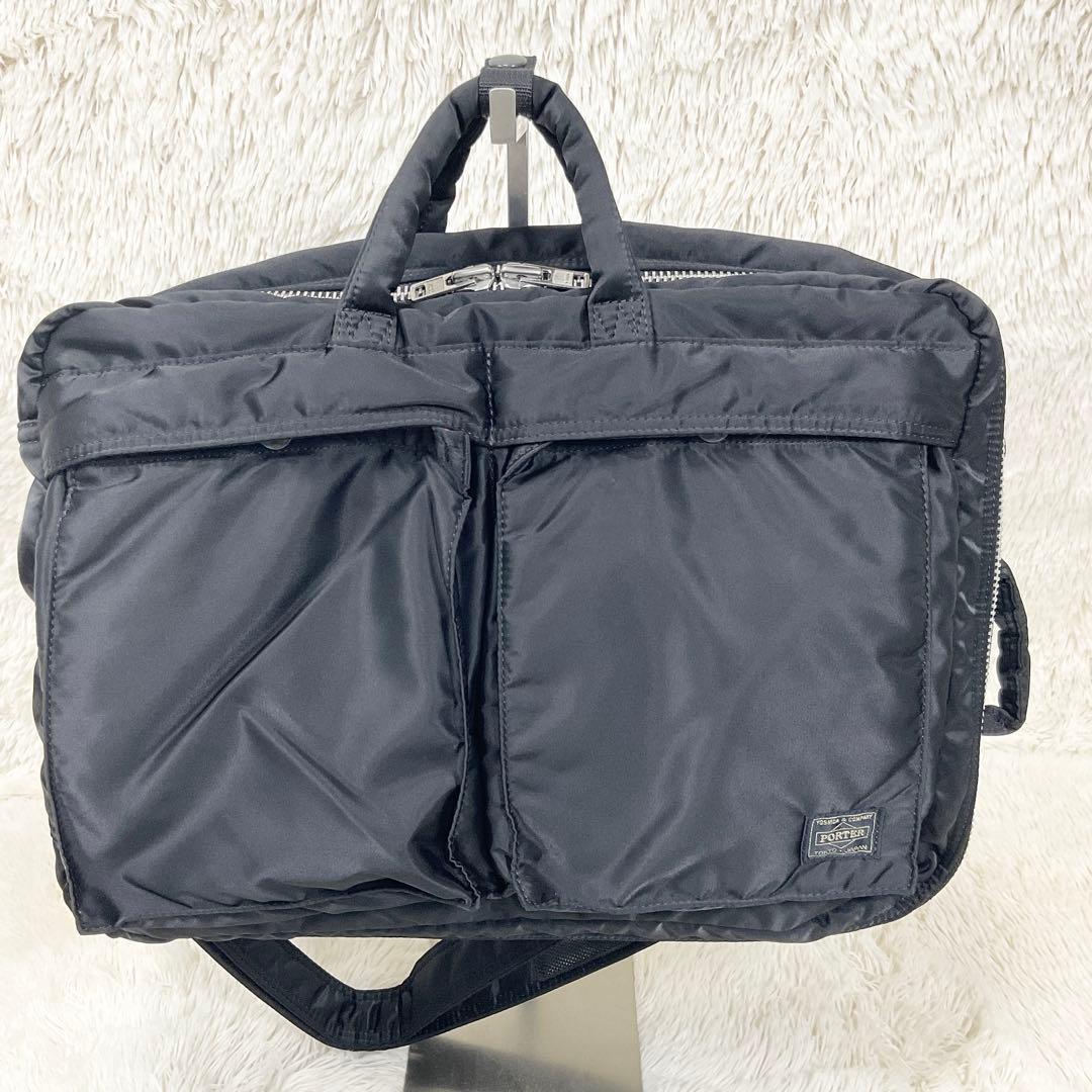 【美品】PORTER タンカー 3WAY ビジネスバッグ ブリーフケース