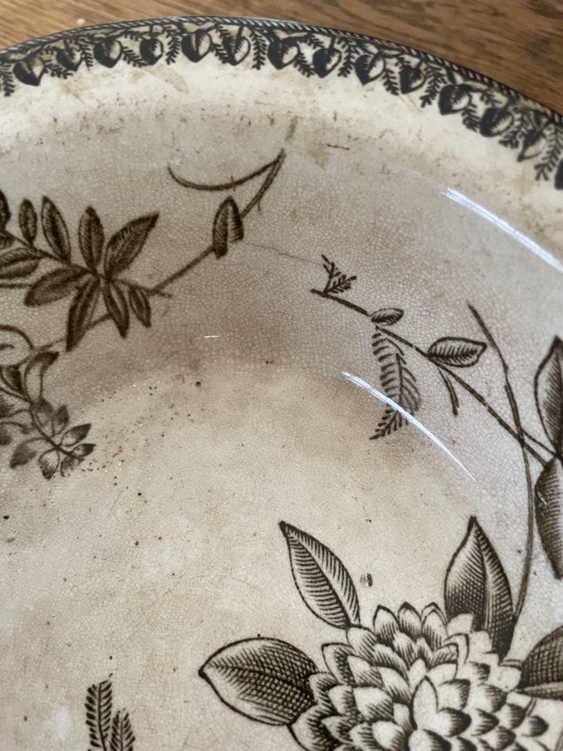 イギリスアンティークボウル皿