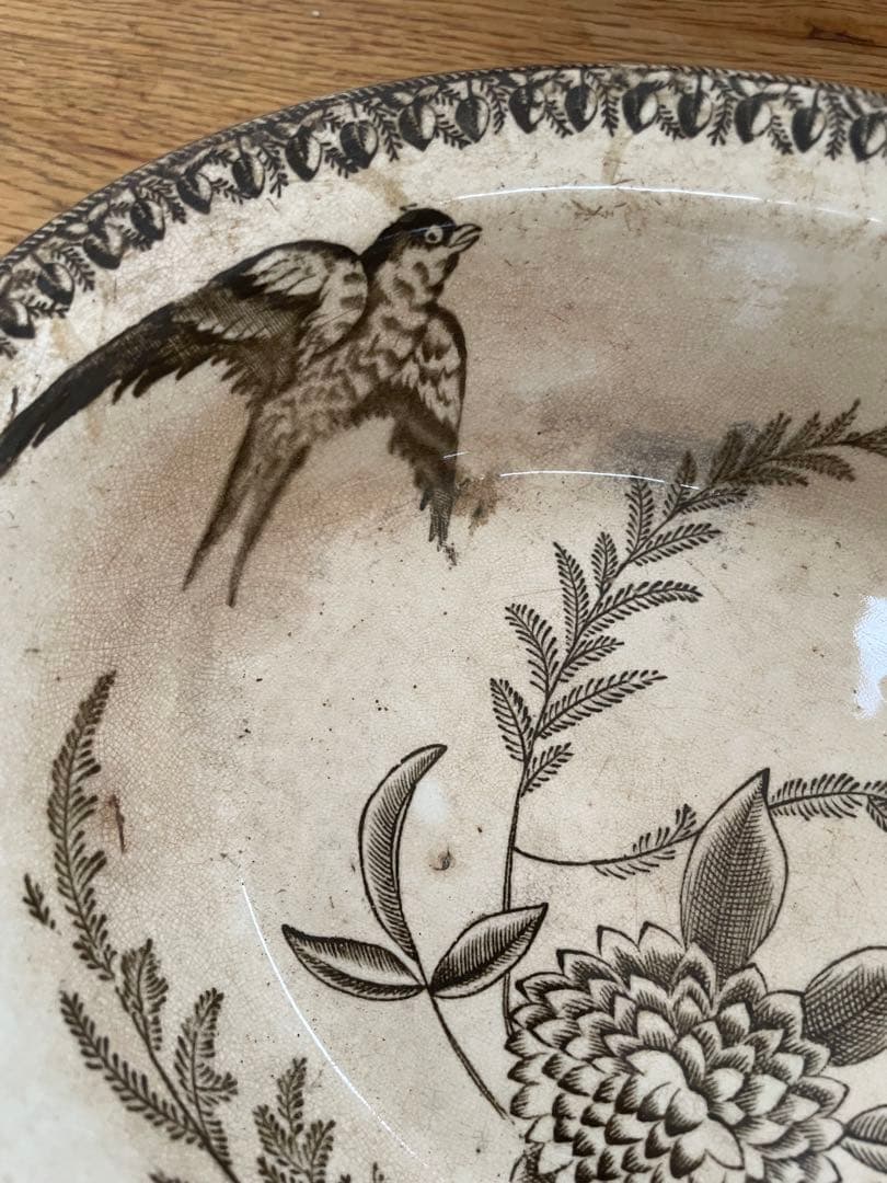 イギリスアンティークボウル皿