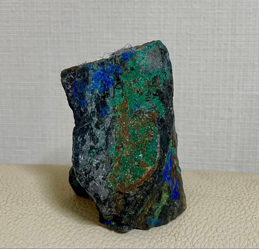 タイタニウムのドーム 天然石ジオード ラッキー 幸運 魔除 お守 パワーストーン