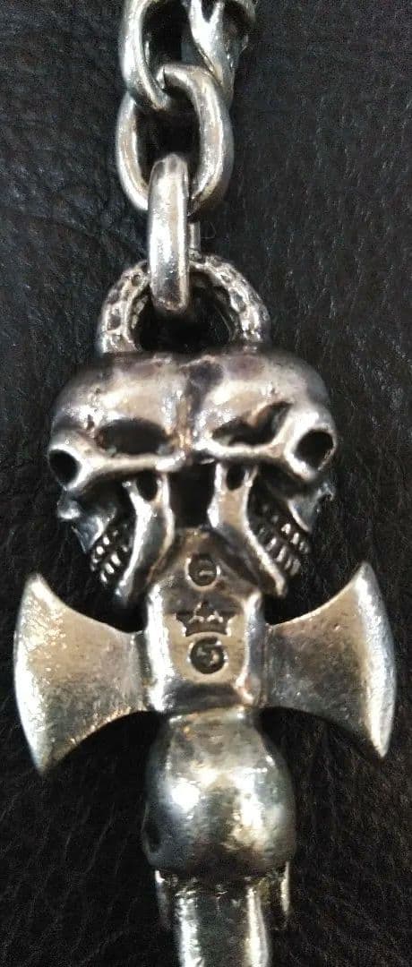 シルバー925 ガボール タイプ ウォレットチェーン ハンガーチェーン 160g