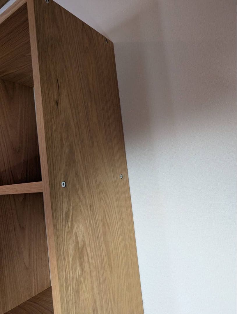 ■送料込■無印良品 スタッキングシェルフ 木製家具 棚 オーク材 収納 MUJI