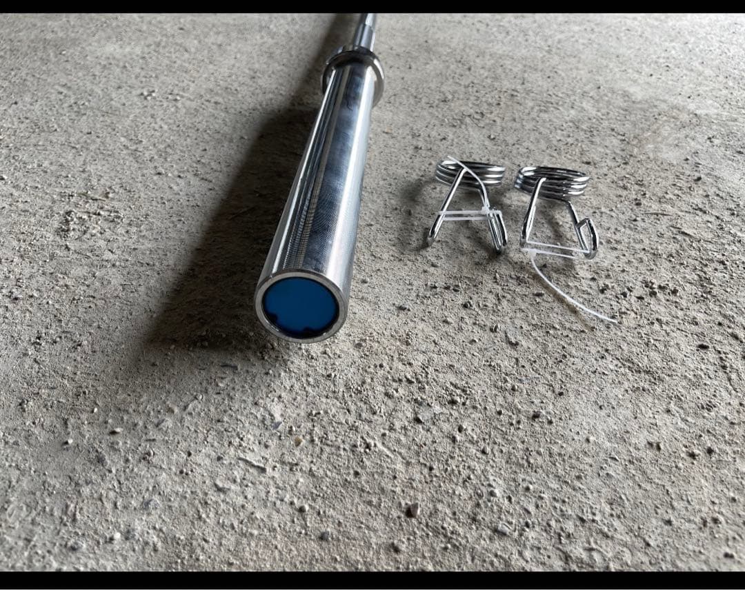 【新品】バーベルシャフト　ストレートバー 長さ：220cm