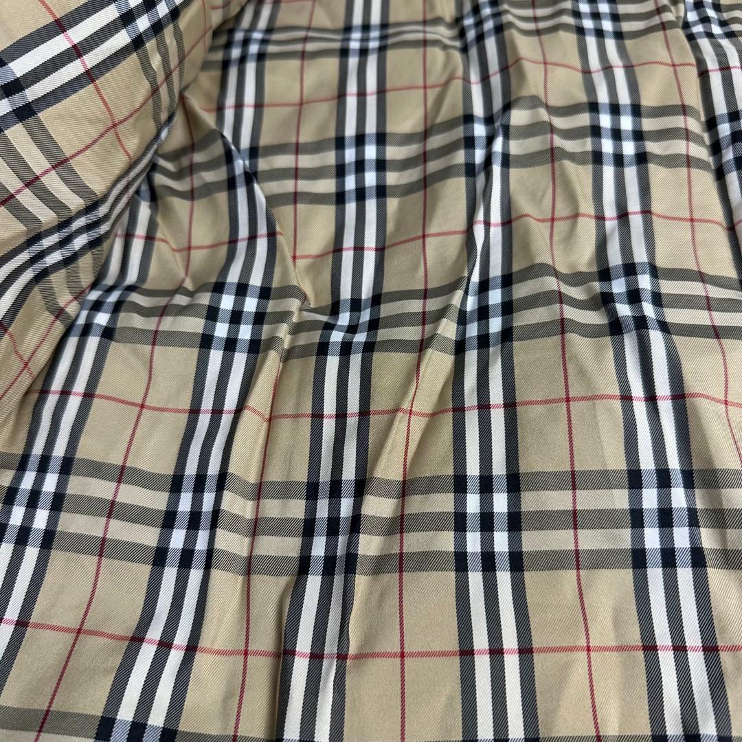 凪 様用美品 バーバリー オリーブグリーン ダウンジャケット ノバチェック柄