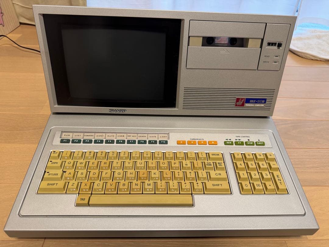 SHARP MZ-80B ソフト付き