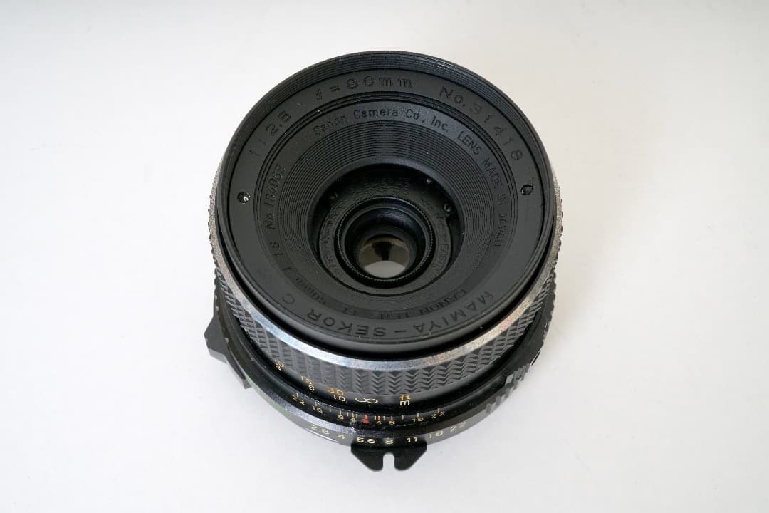 マミヤ　M645用　ソフトレンズ　（コダックロチェスター）　改造品