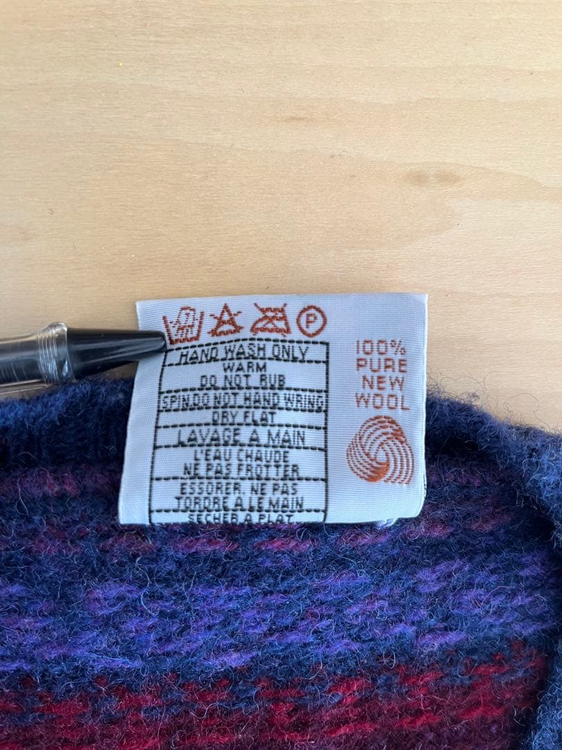 Jamieson's ジャミーソンズフェアアイルニットベスト　英国製