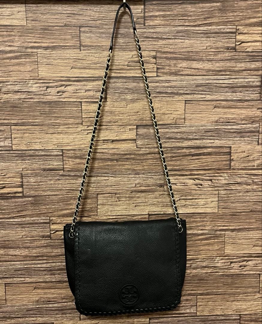 美品 トリーバーチ チェーン ショルダーバッグ 斜め掛け レザー 2way