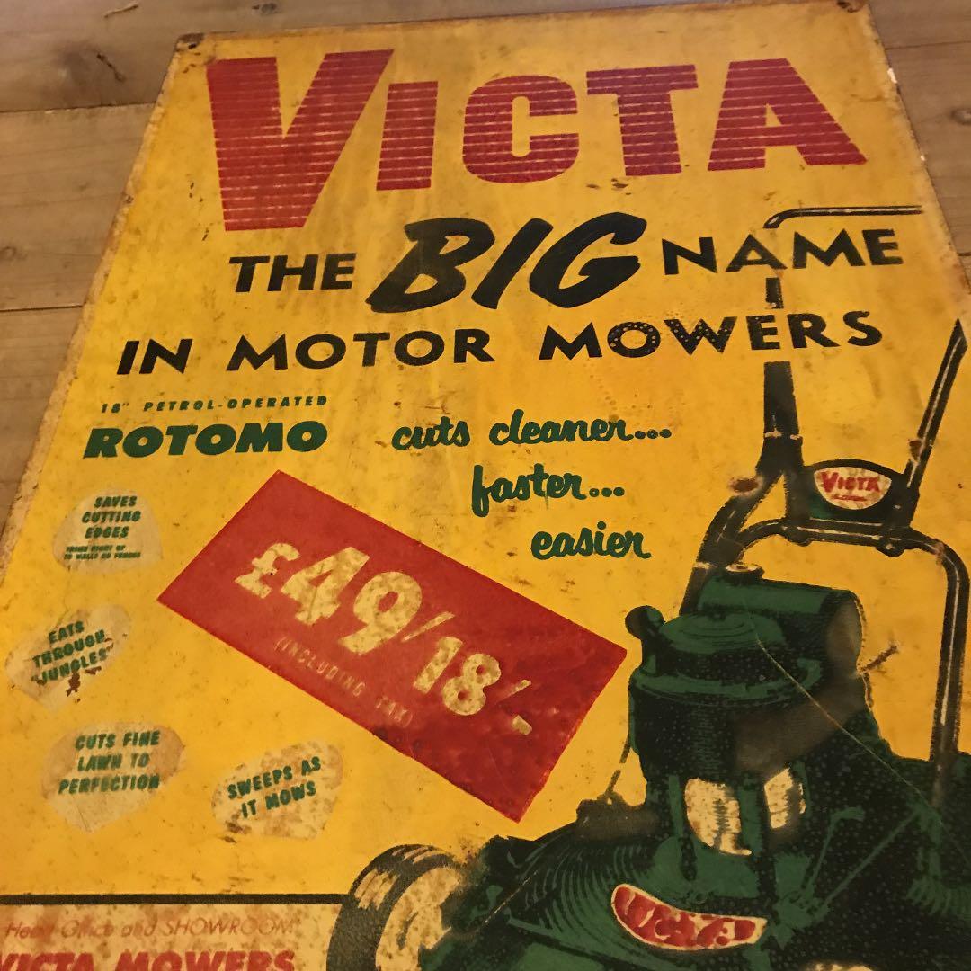 アンティーク　VICTA MOTOR 縦60cm 横40 期間限定お値下げ