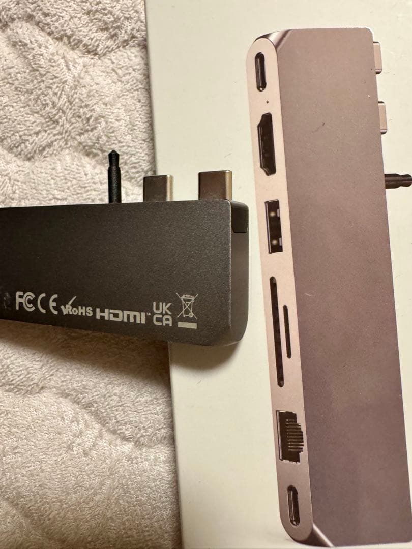 分配器・切替器 Satechi USB-C PRO HUB MAX 8in2