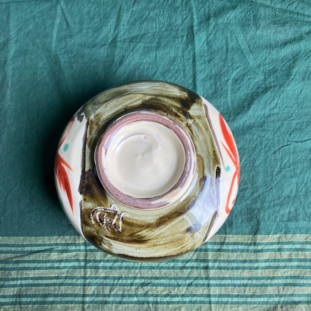 抹茶茶碗　茶道　壺屋焼き　新垣勉作